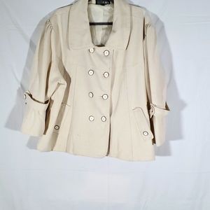 Extra 35% off Sale - Marcelle Renee Beige Jacket 3x $15